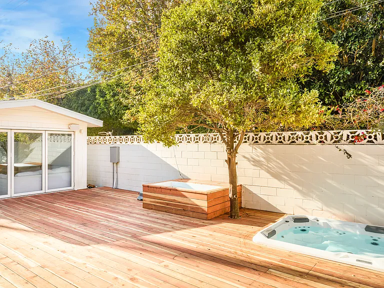 Cold plunge and hot tub
