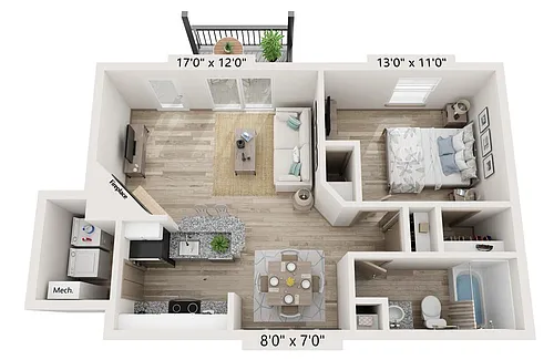Floor plan Dogwood
