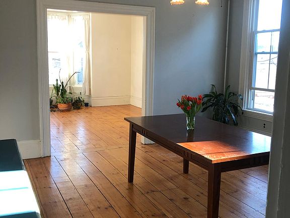 Dining room with Living room beyond