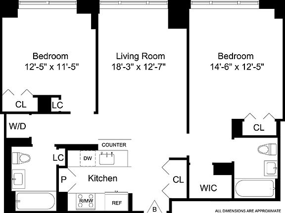 2nd image of 330 W 39th St APT 10B