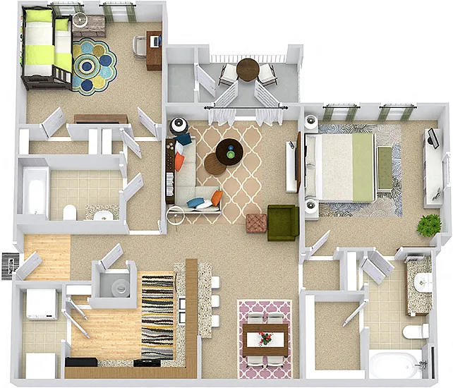 Floor plan Davis