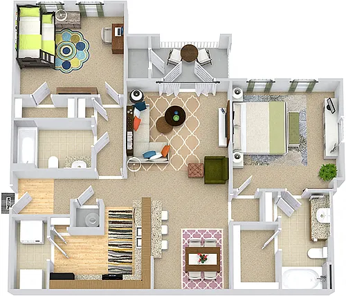 Floor plan Davis