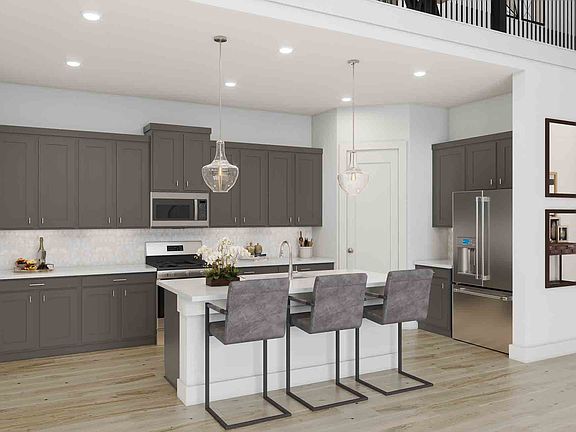 Representative Only Downy Plan Kitchen