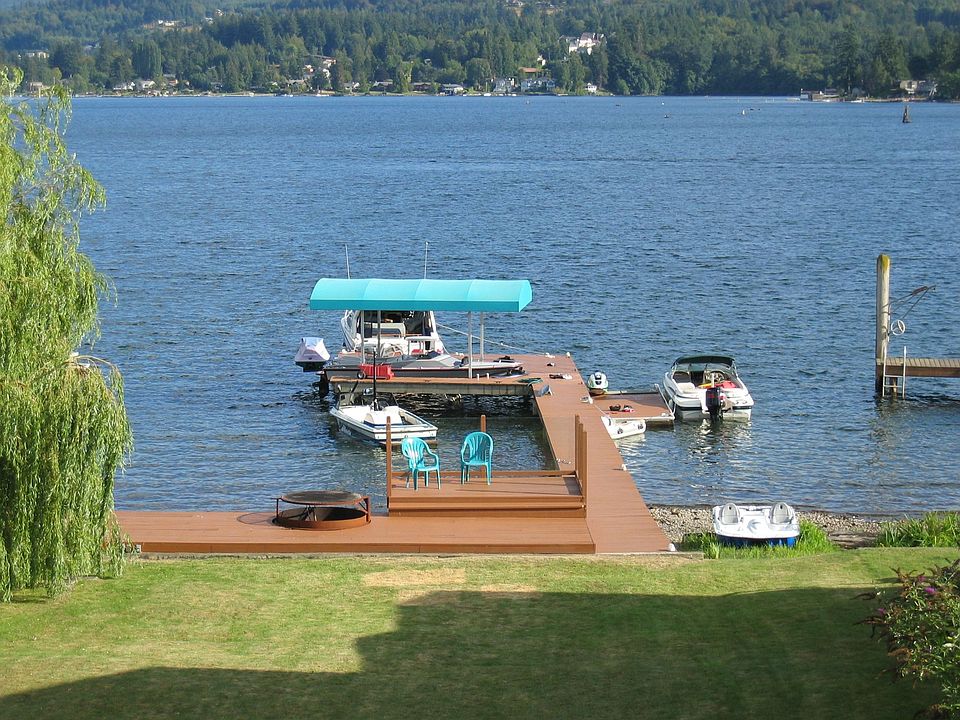 From the house