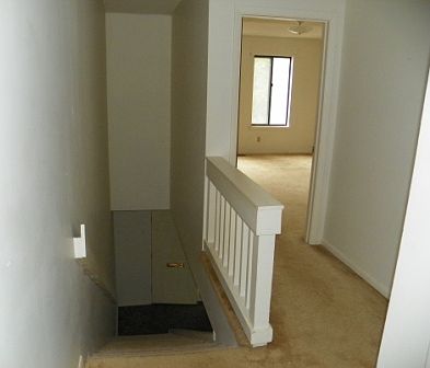 Upstairs hallway and stairs