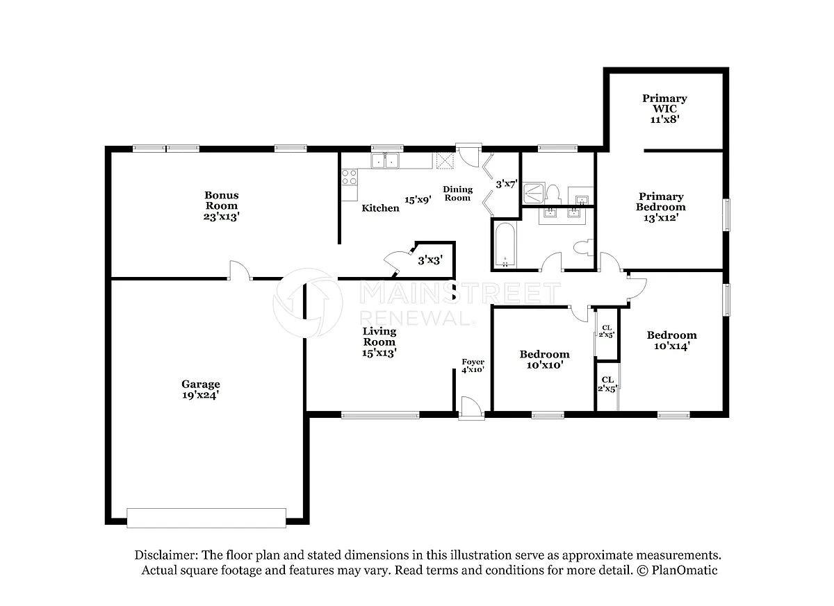 Floor Plan - 4123 Ridgeway Dr