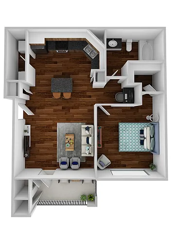 Floor plan A - Ridgecrest