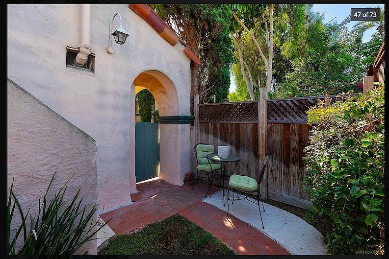 Private yard