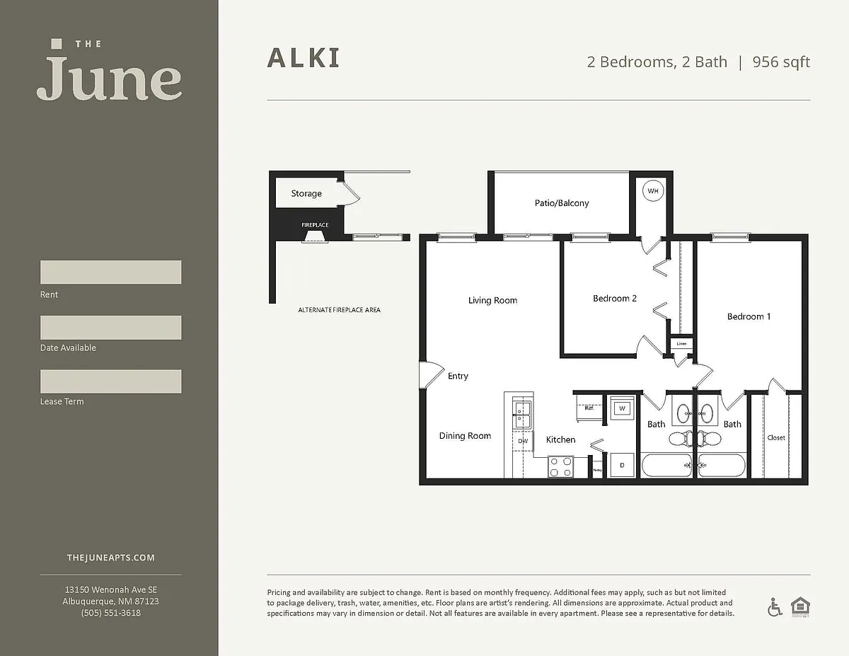 Floor plan Alki