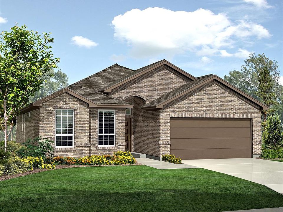 D.R. Horton's Portales Floorplan. Photos shown here may not depict the specified home & features included are for illustration purposes only