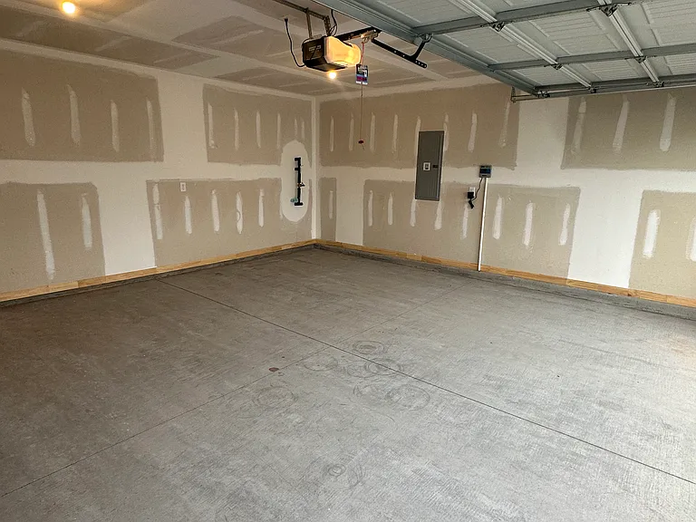 Two car garage