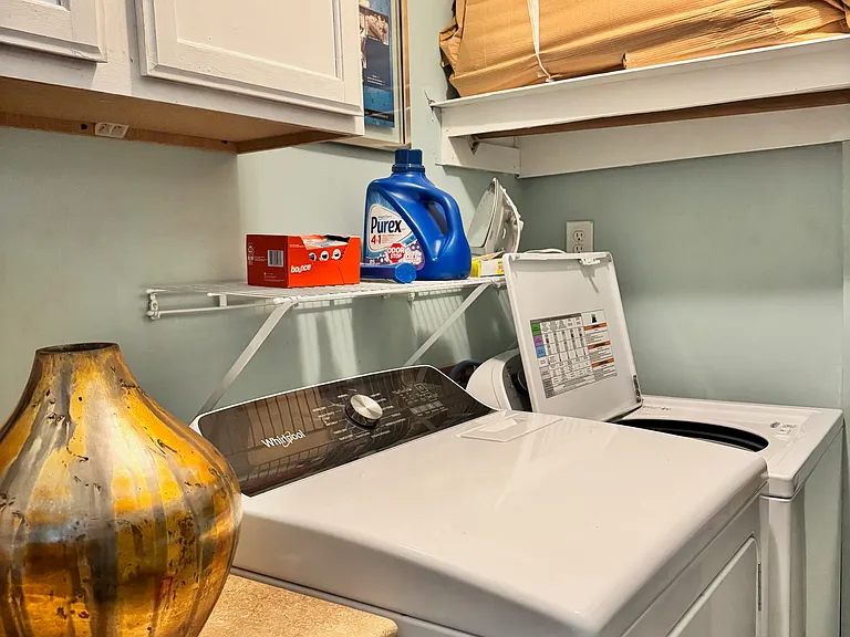 Laundry room with folding area!