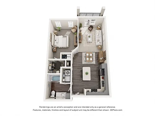Floor plan A1W