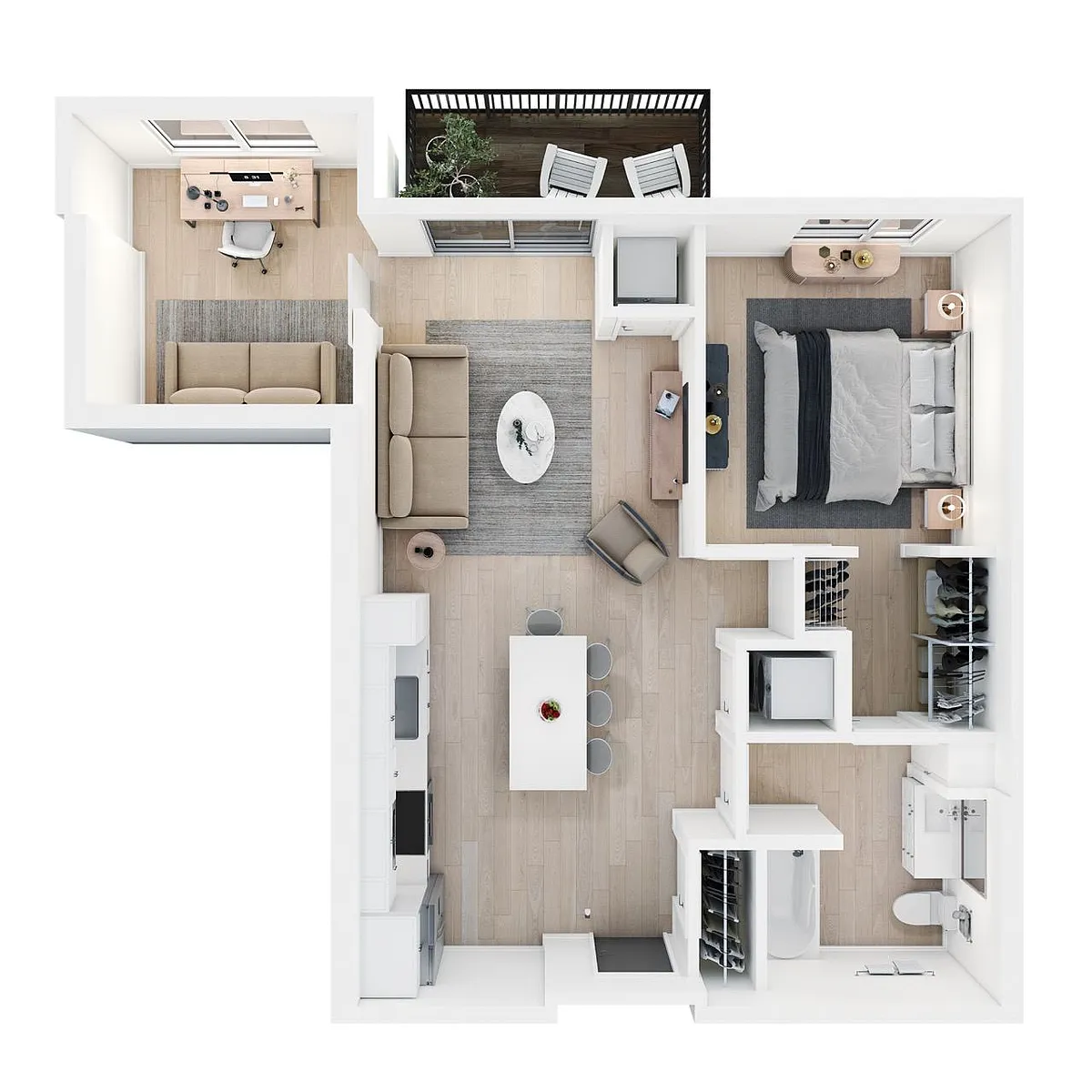 Floor plan Ridge with Den