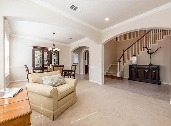 Formal living and dining.