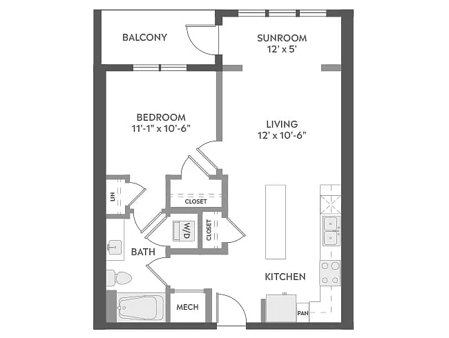 Floor plan A3S