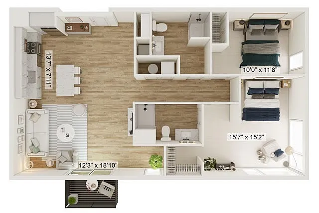 Floor plan The Bloomfield