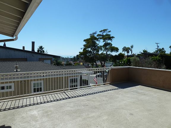 Deck views of Pacific Ocean