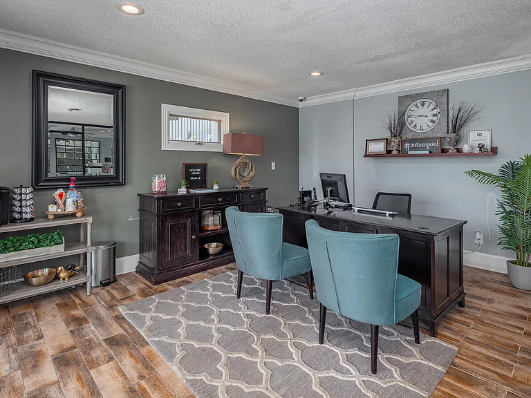 Leasing Office & Coffee Station