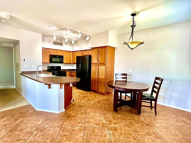 dining room & kitchen