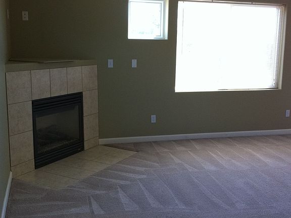 Fireplace in living room