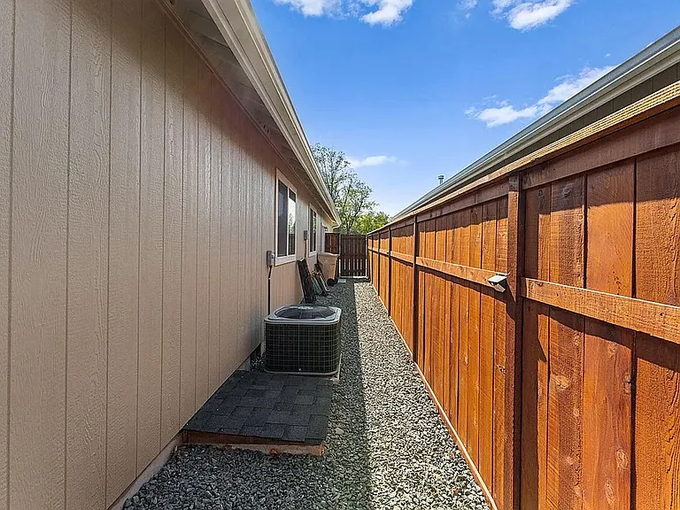 Side yard.