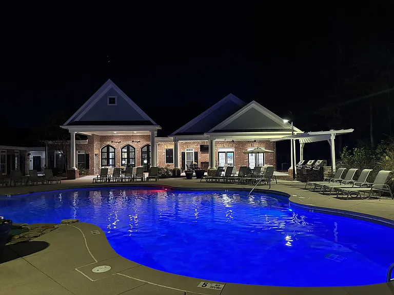 Resort Style Pool - Nightime