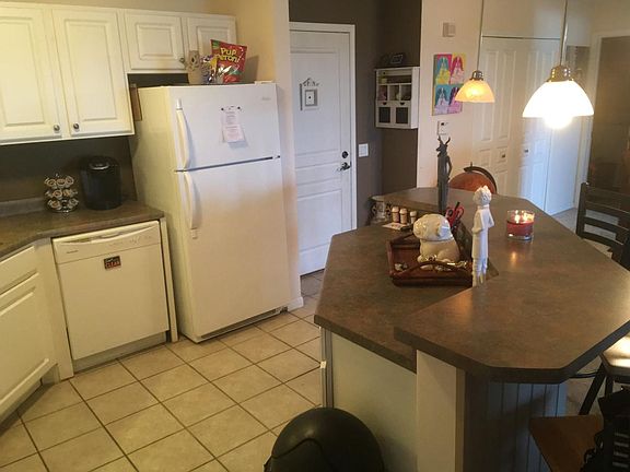 Open concept kitchen with breakfast island