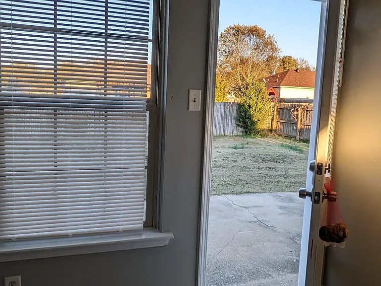 Big back yard