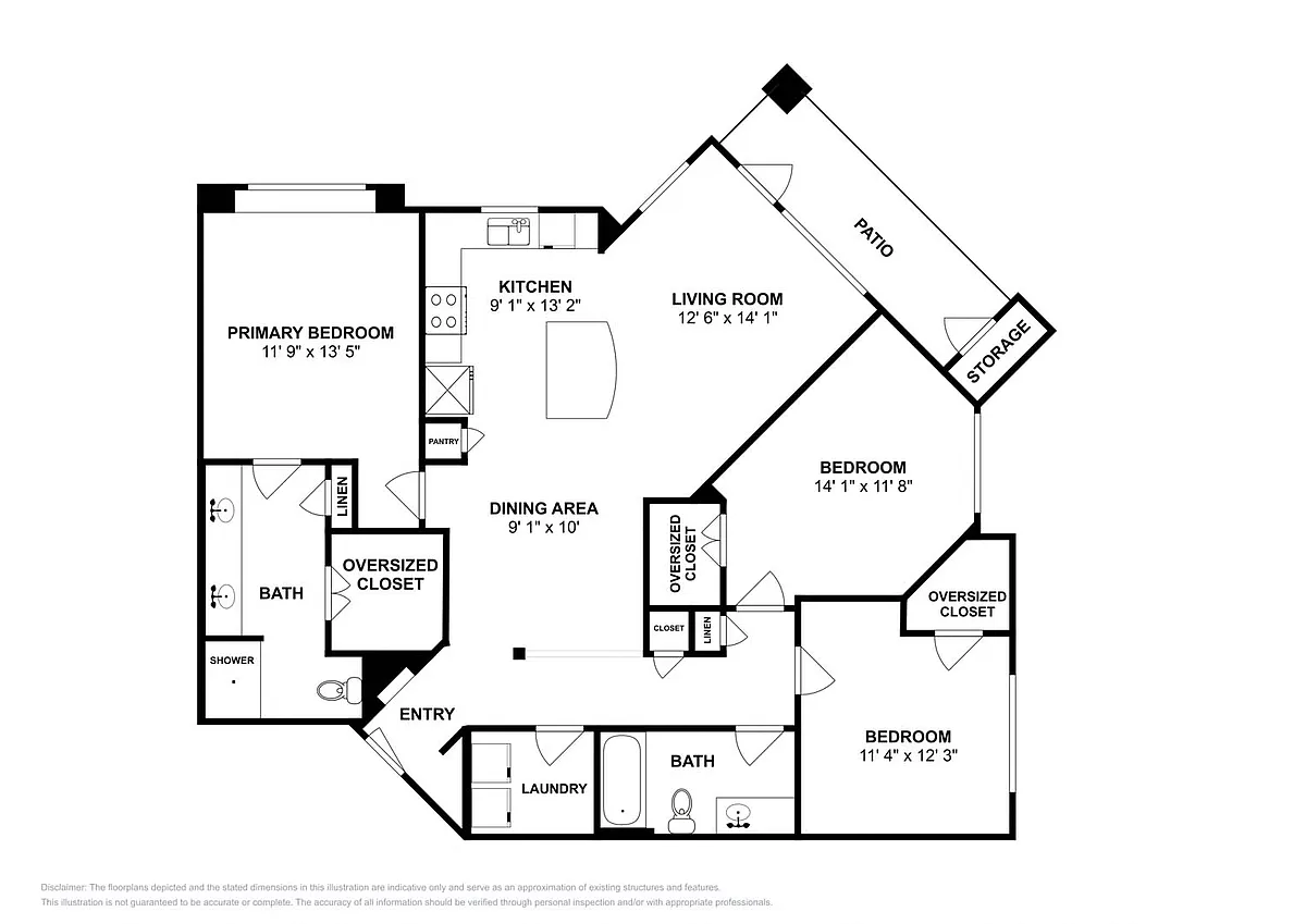 Floor plan C1
