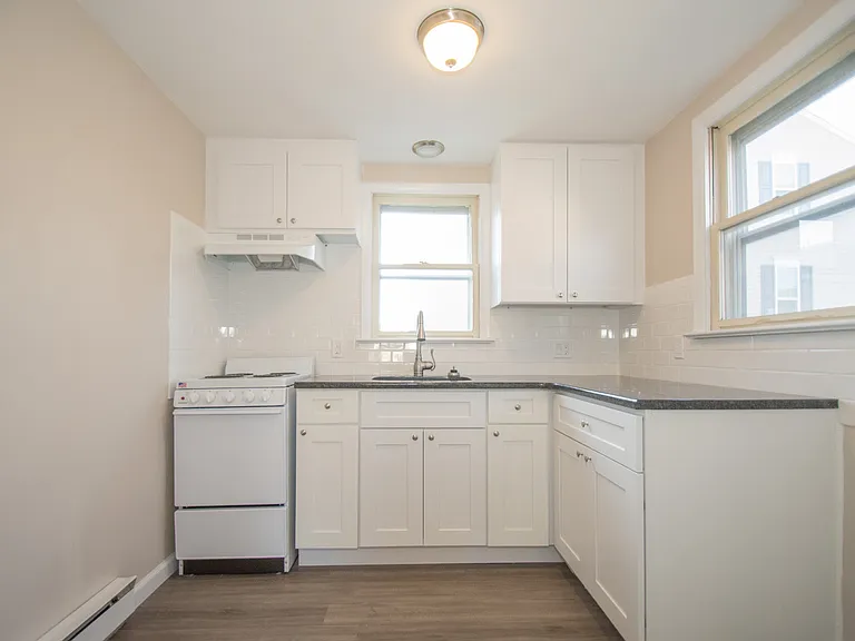 Upstairs kitchen.