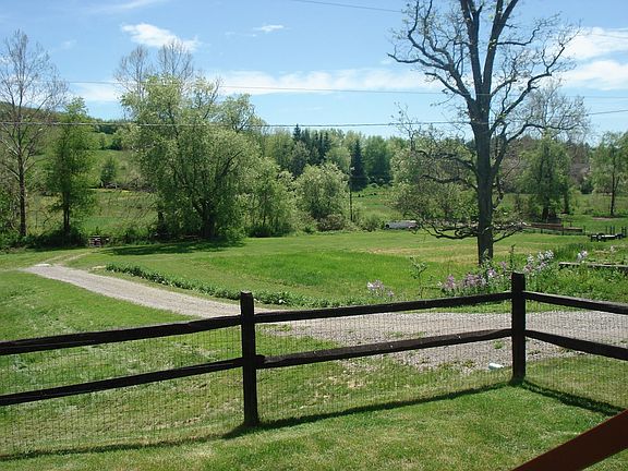 View from back porch