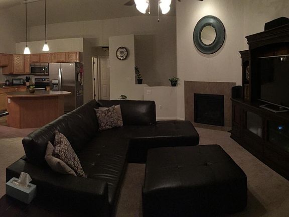 Open concept living-dining-kitchen