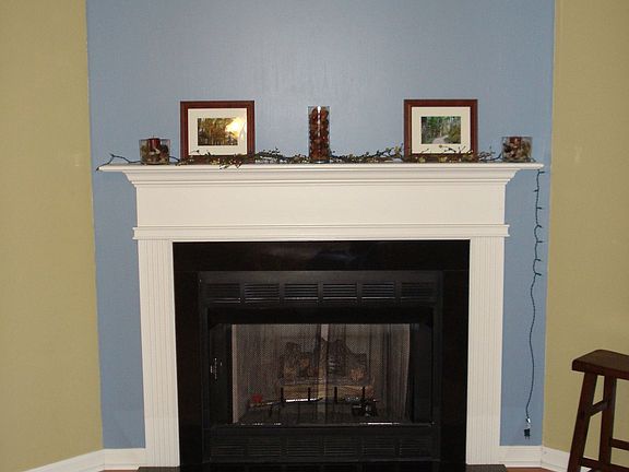  Fireplace-Granite Hearth