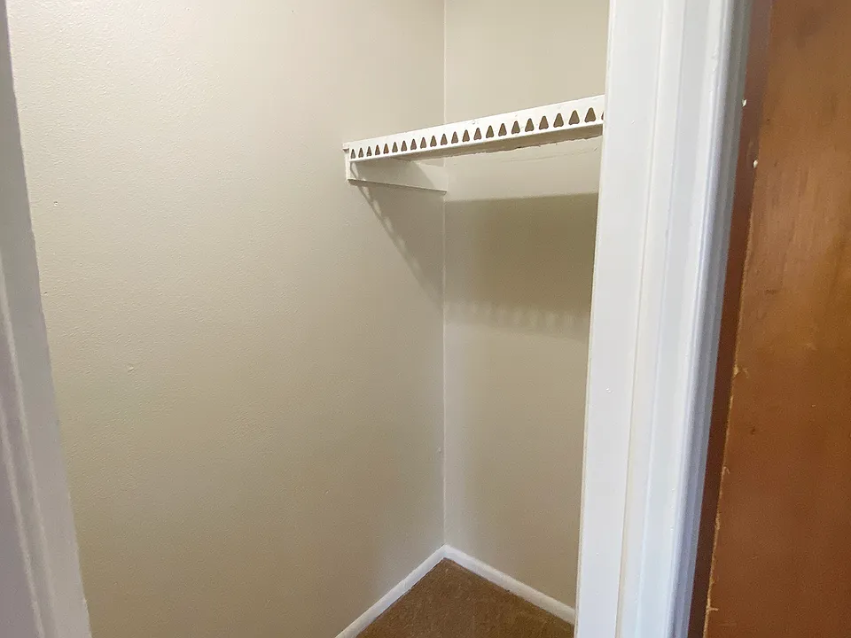 Storage closet off living #1