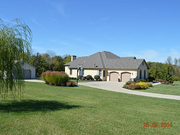 over-sized driveway