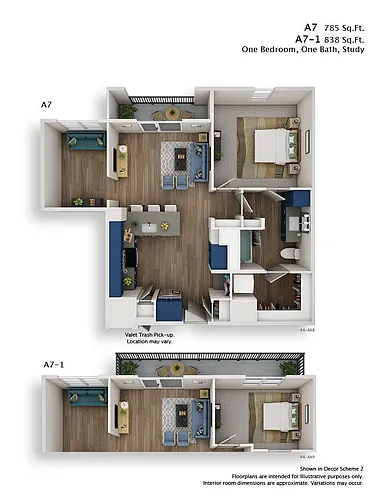 Floor plan A7