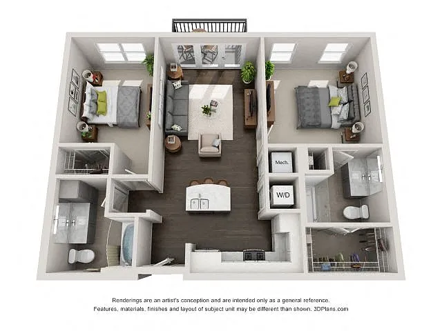 Floor plan B1