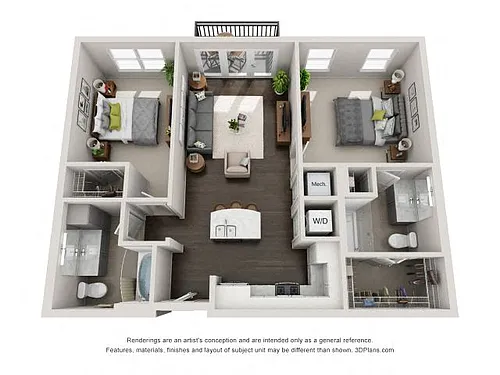 Floor plan B1