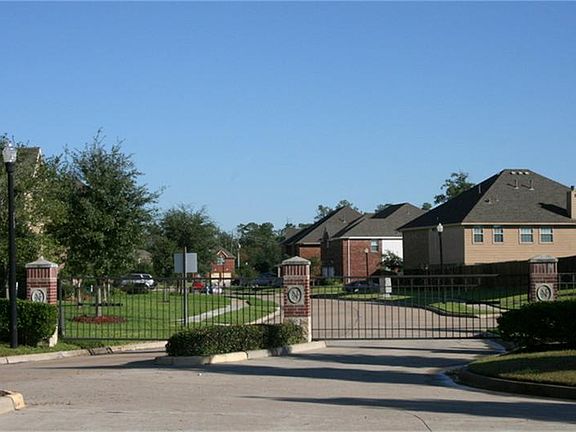 located in a gated community