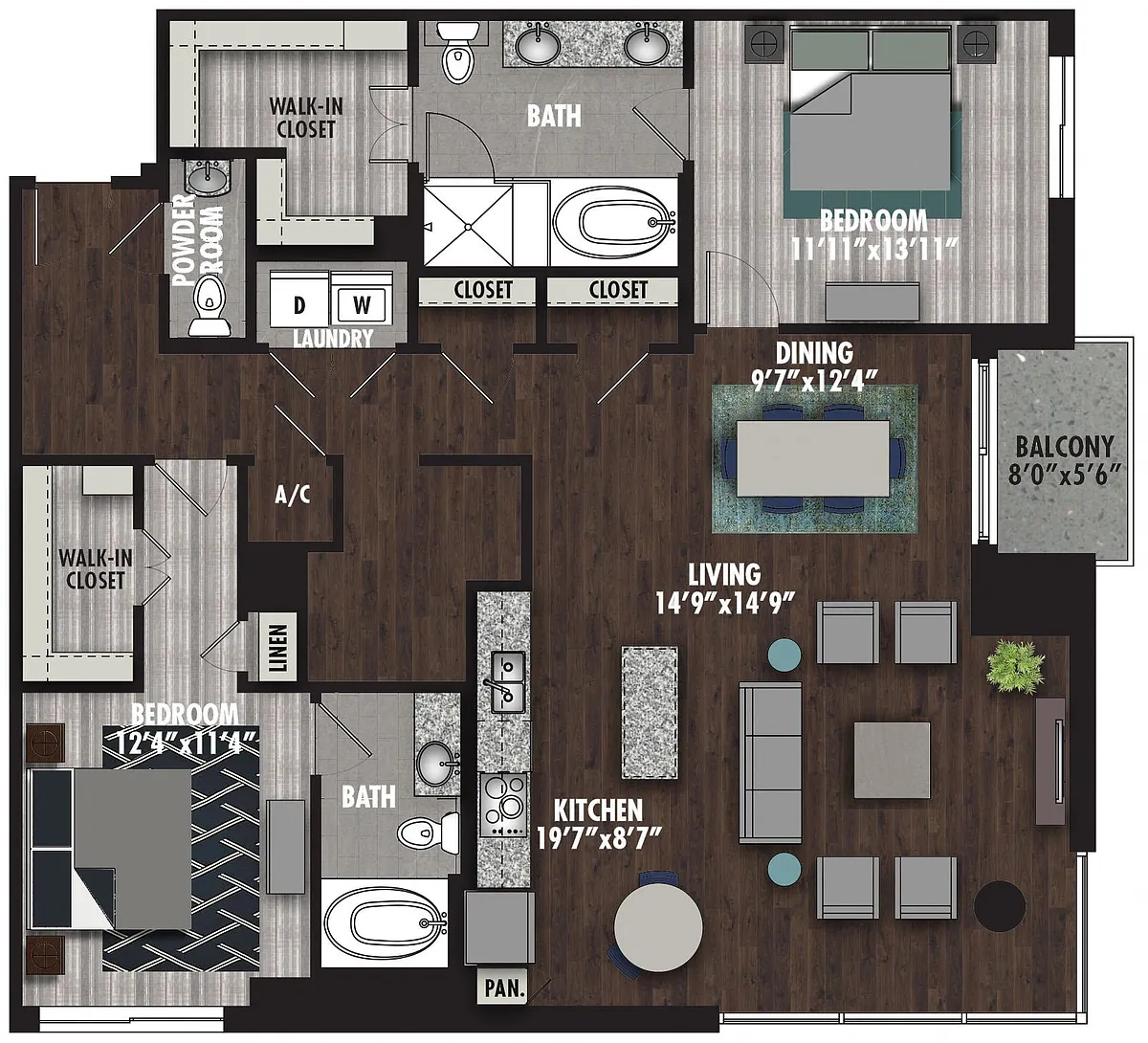 Floor plan ER