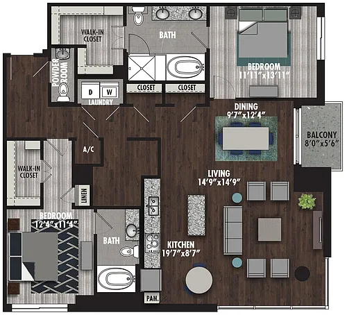 Floor plan ER
