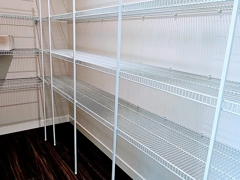 Spacious pantry