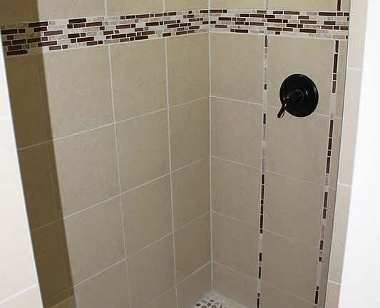 Basement shower