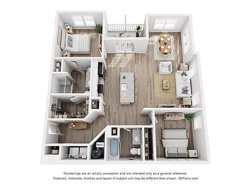 Floor plan Magnolia