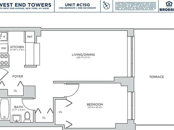 2nd image of 75 W End Ave APT C15g