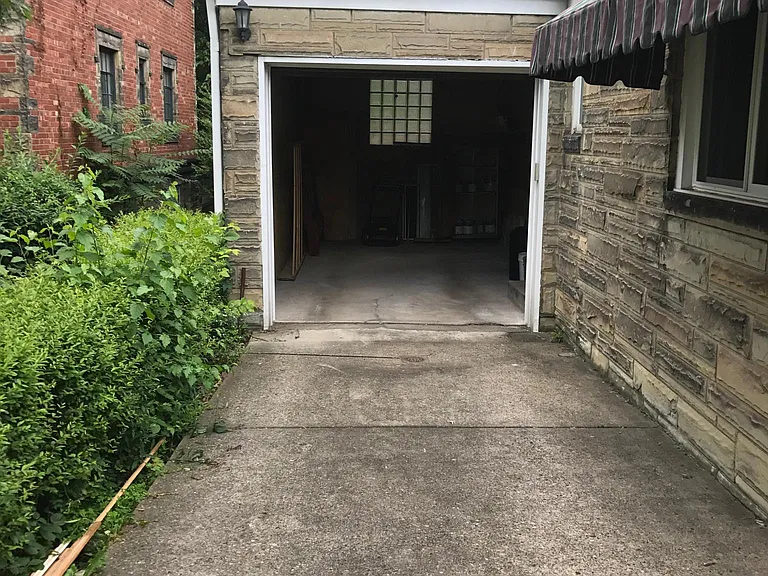 Attached garage