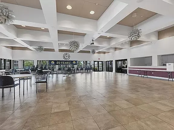 Clubhouse interior