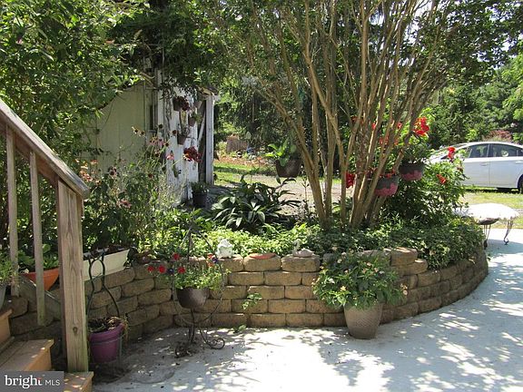 Several Terraced Landscape Beds  at Rear Patio.