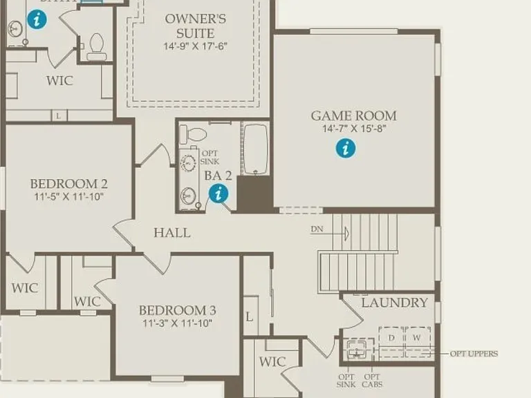 Floor plan - level 2